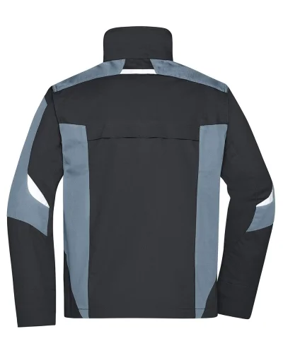 Strong Workwear Jacket nera da uomo – Resistente e confortevole