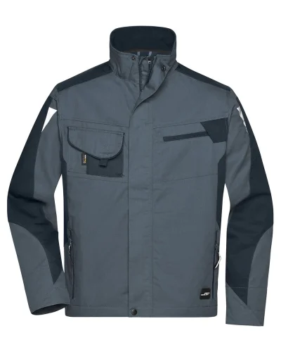 Strong Workwear Jacket nera da uomo – Resistente e confortevole