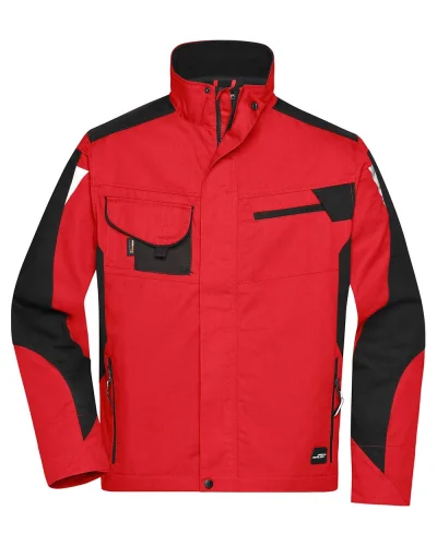 Strong Workwear Jacket nera da uomo – Resistente e confortevole