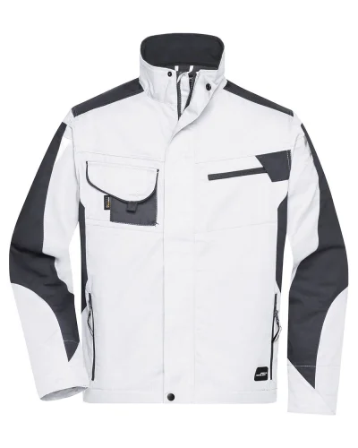 Strong Workwear Jacket nera da uomo – Resistente e confortevole