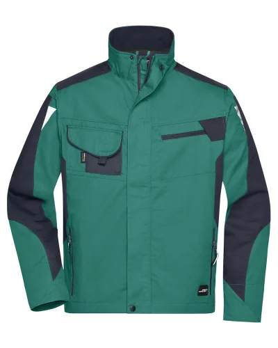 Strong Workwear Jacket nera da uomo – Resistente e confortevole