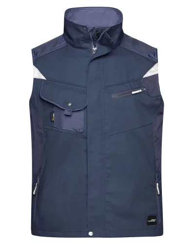 Gilet da Lavoro Strong Workwear, Regular Fit, Rinforzato