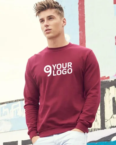 Felpa Girocollo Organic Sweat personalizzabile