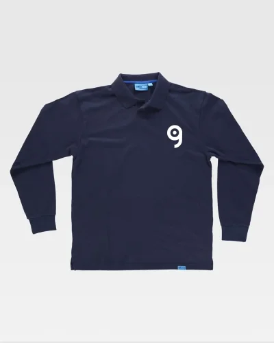 Polo Uomo  Cotone Antibatterica Manica Lunga