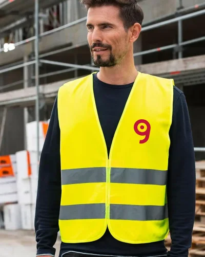Gilet sicurezza Karlsruhe EN ISO 20471:2013 Oeko-Tex 100