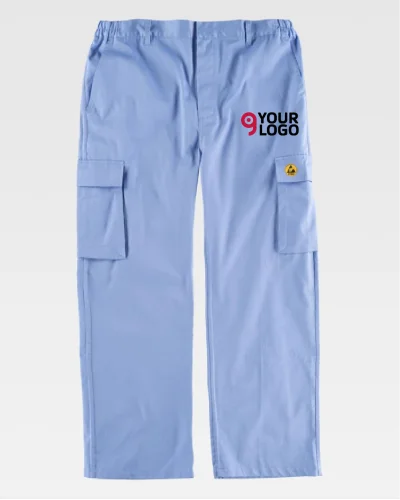 Pantaloni Ignifughi Antistatici EN1149 in Cotone