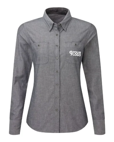 Camicia Donna Fairtrade Cotone Bio Classic Fit 160g