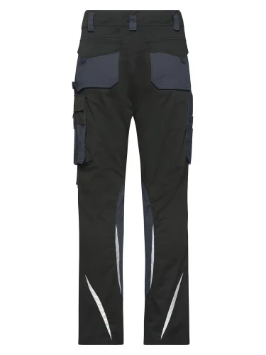 Pantaloni da lavoro James & Nicholson stretch rinforzati Cordura