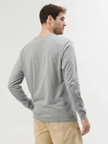 T-shirt manica lunga Classic Fit Uomo 100% Cotone Evolution LS