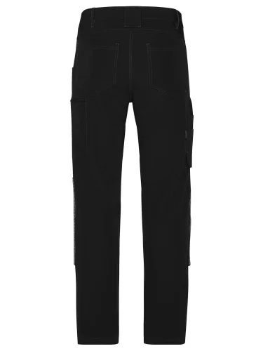 Workwear Pantaloni Stretch Uomo CORDURA, Resistenti, Slim Fit