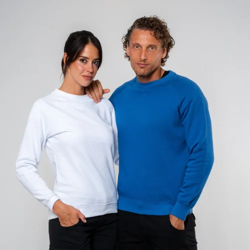 Felpa girocollo uomo New Cuba 80% cotone, personalizzabile