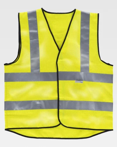 Gilet Alta Visibilità Antistatico EN20471 Classe 2 Giallo