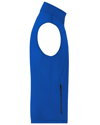 Gilet Softshell Uomo, 3 Strati, Antivento, Riciclato