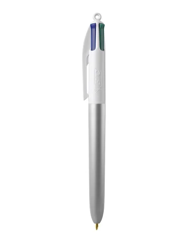 BIC 4 Colours Glacé Penna 5 Colori Smaltati, Plastica