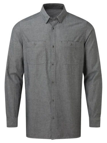 Neutral Bay Camicia Chambray Uomo Fairtrade 100% Cotone Organico