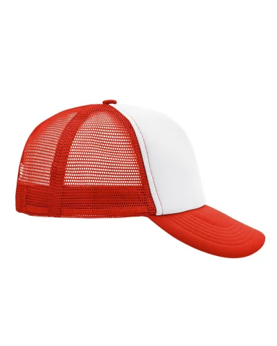 Cappellino Mesh Cap 5 pannelli, poliestere, taglia unica