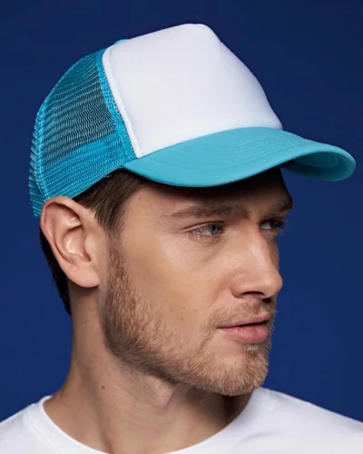 Cappellino Mesh Cap 5 pannelli, poliestere, taglia unica