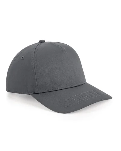 Cappellino Snapback Urbanwear 5 Pannelli, Poliestere-Cotone Graphite grey