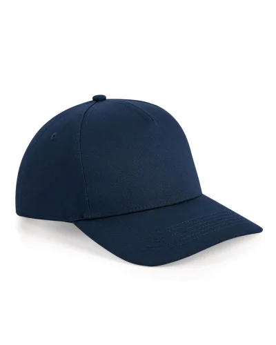 Cappellino Snapback Urbanwear 5 Pannelli, Poliestere-Cotone Navy