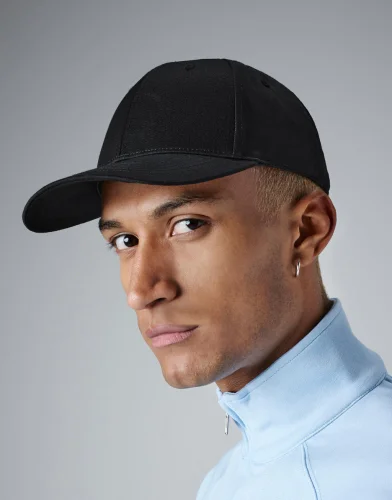 Cappellino Snapback Urbanwear 6 Pannelli Unisex Taglia Unica Black