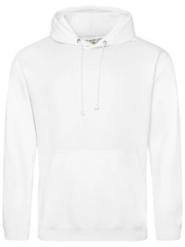 Felpa con cappuccio unisex BIO Regular Artic White