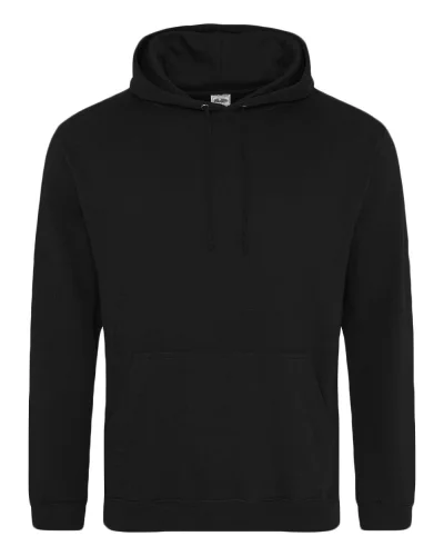 Felpa con cappuccio unisex BIO Regular Deep black