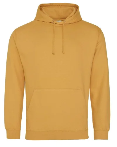 Felpa con cappuccio unisex BIO Regular Mustard