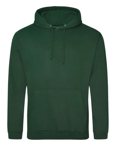 Felpa con cappuccio unisex BIO Regular Bottle Green