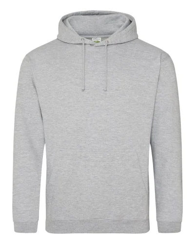 Felpa con cappuccio unisex BIO Regular Heather Grey