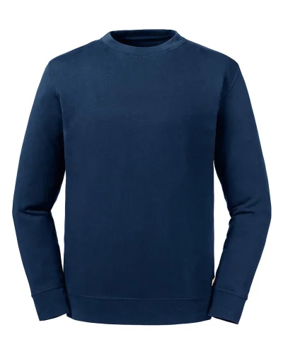 Felpa Reversibile Pure Organic in Cotone Bio French Navy