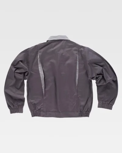 Giacca con zip nascosta, tessuto nylon resistente