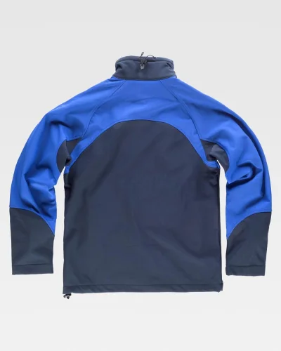 Giacca Workshell Antivento Uomo  Nera Raglan 3XL Disponibile