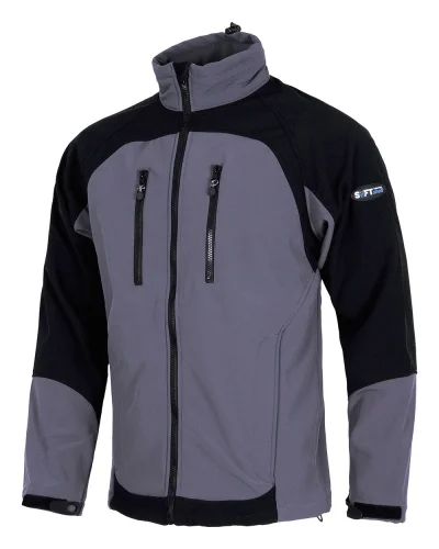 Giacca Workshell Antivento Uomo  Nera Raglan 3XL Disponibile