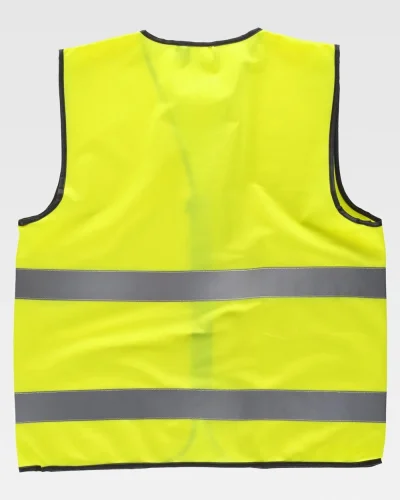 Gilet alta visibilità EN ISO 20471 Poliestere zip