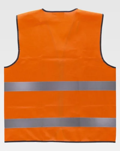 Gilet alta visibilità EN ISO 20471 Poliestere zip
