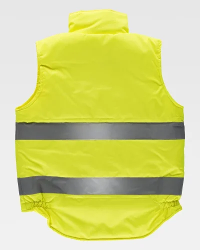 Gilet Alta Visibilità Fluo Certificato EN ISO 20471 100% Cotone