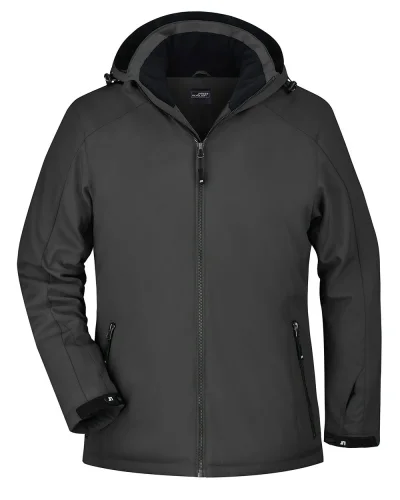 CMP Giacca Invernale da Donna con Cappuccio Antivento Black