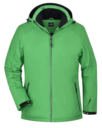 CMP Giacca Invernale da Donna con Cappuccio Antivento Green