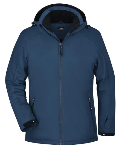 CMP Giacca Invernale da Donna con Cappuccio Antivento Navy