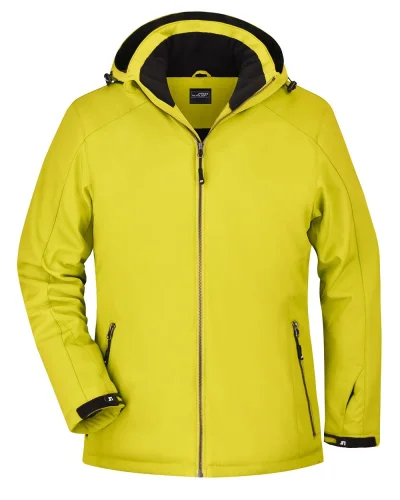 CMP Giacca Invernale da Donna con Cappuccio Antivento Yellow