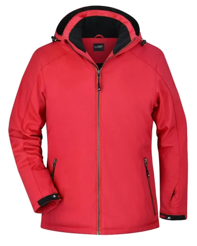 CMP Giacca Invernale da Donna con Cappuccio Antivento Red
