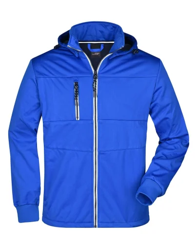 Giacca Softshell Uomo 100% Poliestere 290g Nautic-blue/navy/white