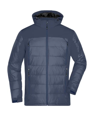 Giacca Outdoor Uomo in Poliestere ed Elastane S Navy