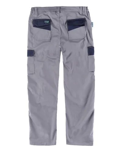 WORKMAN Pantalone multitasche elasticizzato con ginocchiere