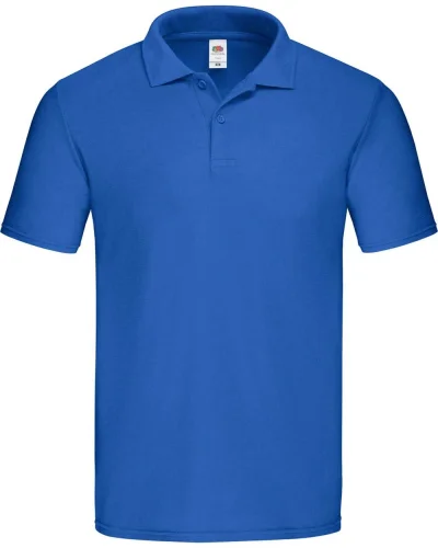 Polo uomo cotone 185g/m² manica corta Regular Royal blue