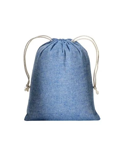 Sacchetto regalo cotone riciclato con chiusura pratica Royal