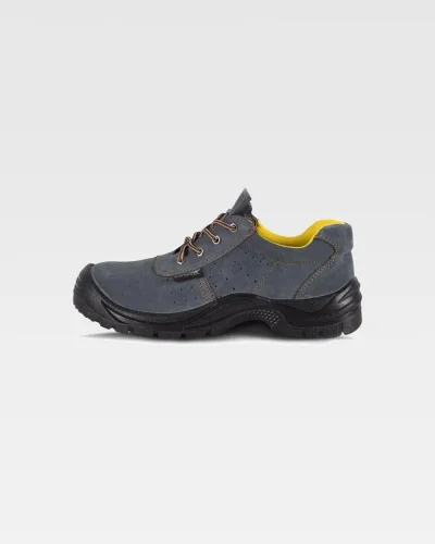 Scarpa antinfortunistica S1P SRC in camoscio traforato grigia CONVOY