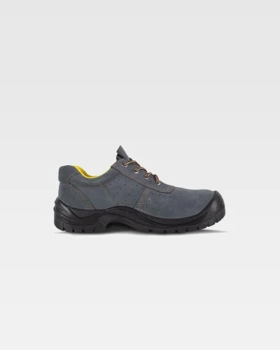 Scarpa antinfortunistica S1P SRC in camoscio traforato grigia