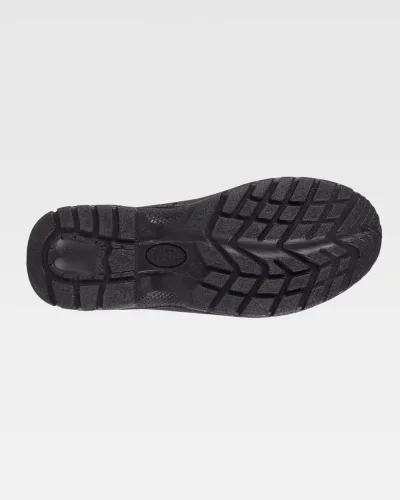Scarponcino uomo in pelle nera S1P SRC, antiscivolo, SteelPro
