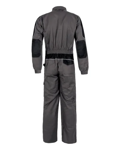 Tuta da lavoro alta visibilità Issaline blu, zip nascosta, regular fit